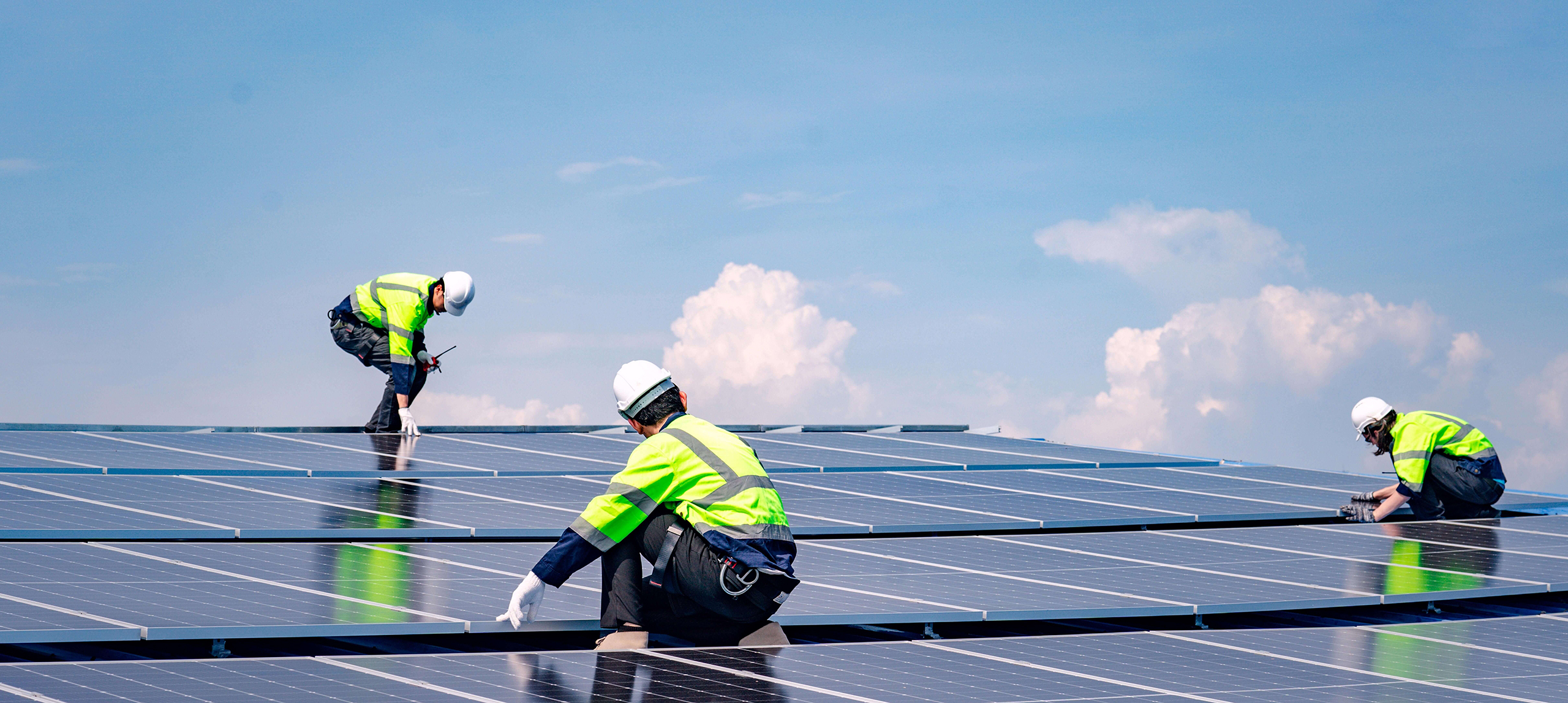 Solar banner