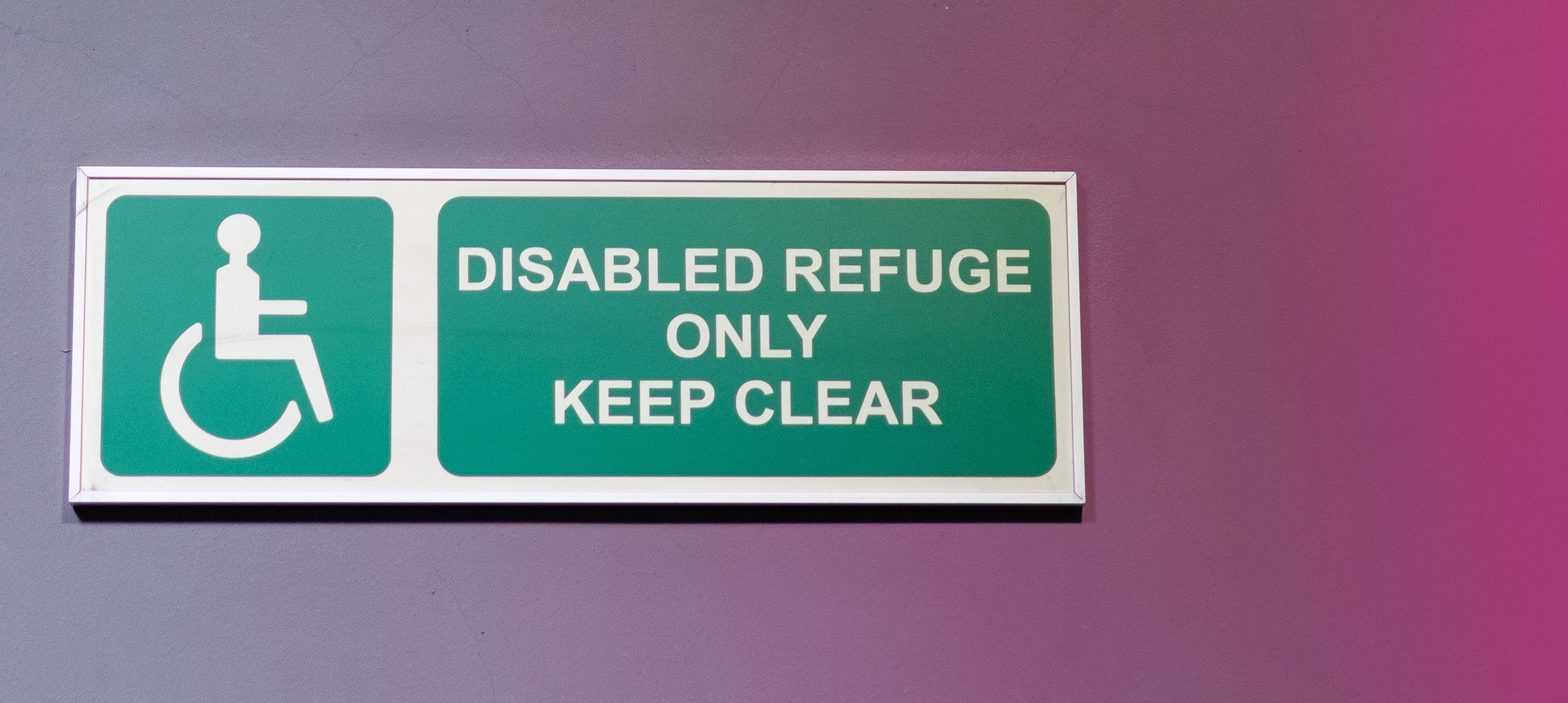Disabled Refuge Systems banner